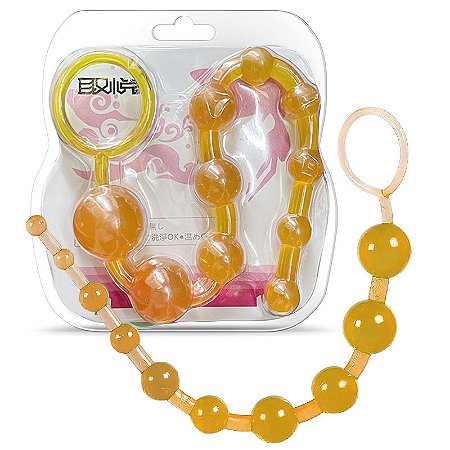 Cordão Tailandês com Bolinhas de Tamanhos Variados e Alça