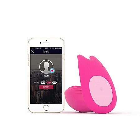 MAGIC MOTION EIDOLON - VIBRADOR RECARREGÁVEL E CONTROLE PELA INTERNET VIA APP NO CELULAR SMARTPHONE