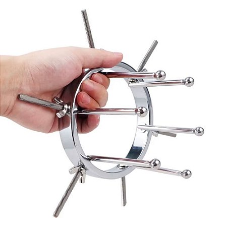 TUNNEL ANAL SPREADER - Plug anal expansor com 6 hastes em inox