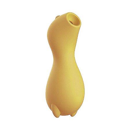 DINO - Vibrador de Pulsação com 7 modos de pulsar Estimulador de Clitóris Cor: Amarelo