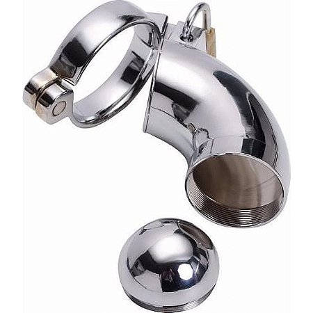 CHASTITY COCK - CINTO DE CASTIDADE MASCULINO - TAMANHO DO ANEL ESCROTO MÉDIO (4,5CM)