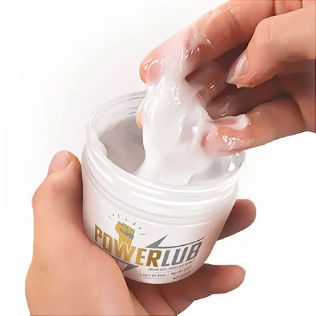 PowerLub Gel  - Lubrificante para Fisting Fuck Base de Água com Óleo Coco - 250g