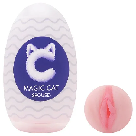 Magic Cat - EGG Spouse Masturbador Masculino em Forma de Ovo Orifício de Vagina