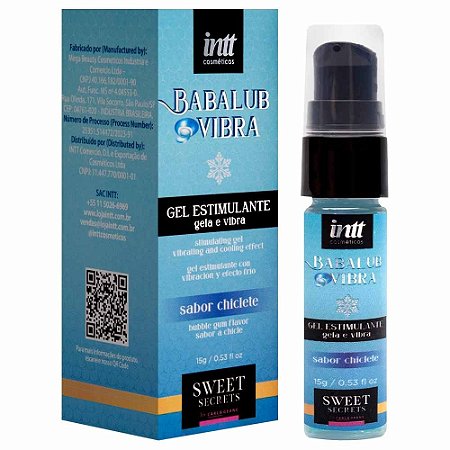 Intt Babalub Vibra Ice Excitante By Carla Geane - 15G