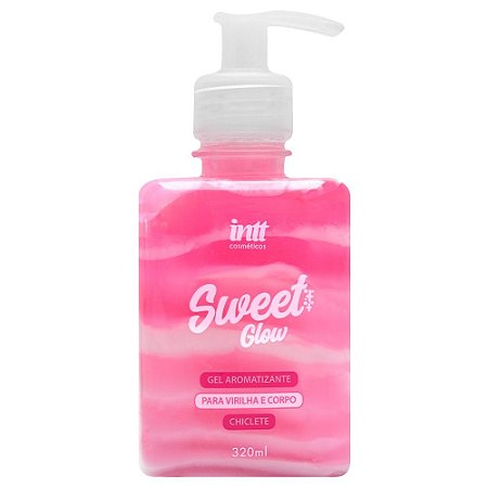 Intt Sweet Glow Hidratante Virilha E Corpo - aroma chiclete - 320Ml