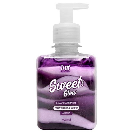 Intt Sweet Glow Hidratante Virilha E Corpo - aroma amora - 240Ml