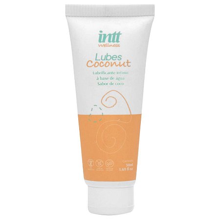 Intt Wellness Lubes Coconut - Lubrificante Íntimo à Base de Água no Sabor de Coco