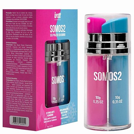 Intt Somos2 - excitante para casal 2 X 10G