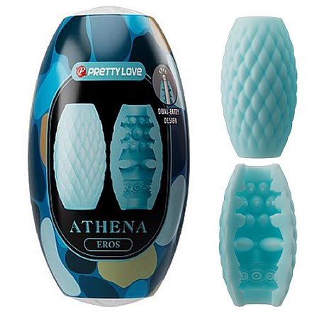 Pretty Love Athena Eros - egg masturbador texturizado vazado - cor verde
