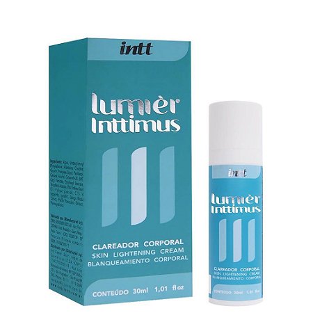 INTT LUMIER INTTIMUS - CREME CLAREADOR CORPORAL 30ML