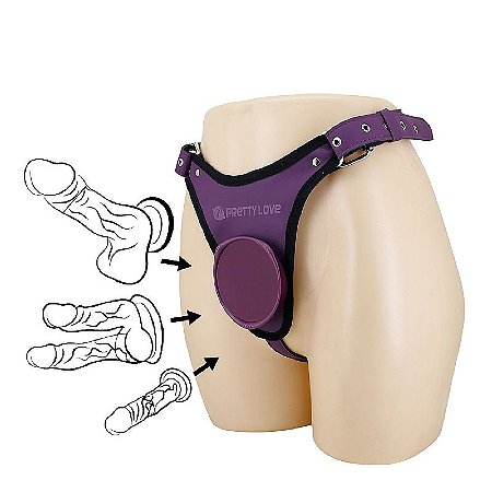 Pretty Love Caludio III - Cinta peniana para utilizar com pênis de ventosa