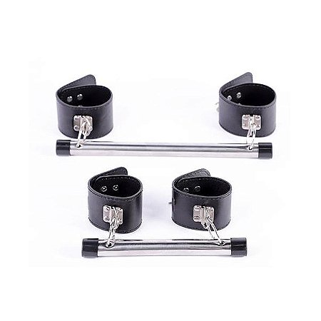 Fetich bondage Kit - Algema Distanciadoras para Braços e Pernas
