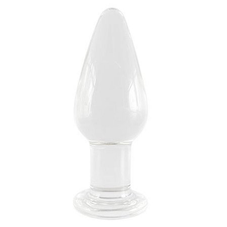 Plug anal de vidro - 11x4,5 cm