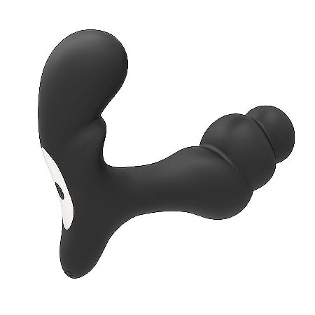Bone- massageador de próstata recarregável com vibrador