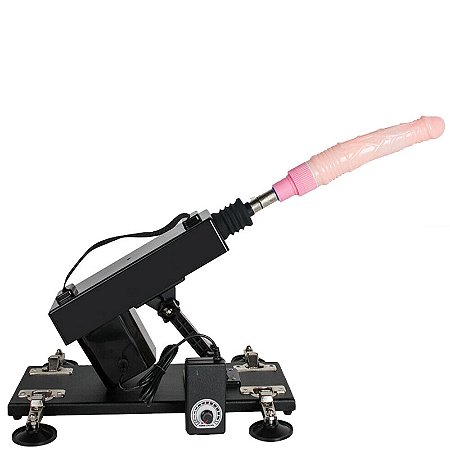 SM010 - MÁQUINA DO SEXO ELÉTRICA BIVOLT COM VENTOSA PARA FIXAÇÃO