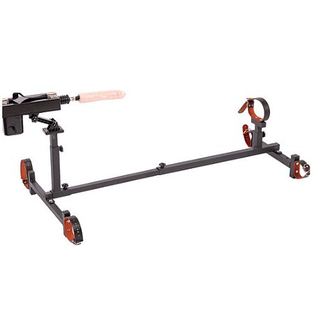 Doggy Style Fucking Machine - máquina do sexo com restrição de pulsos e tornozelos