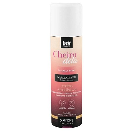 INTT Cheiro Dela by Carla Geane - desodorante íntimo e corporal 166ml