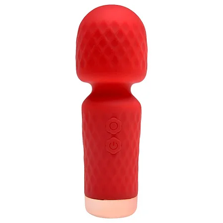 Mini massageador varinha mágica - cor vermelha