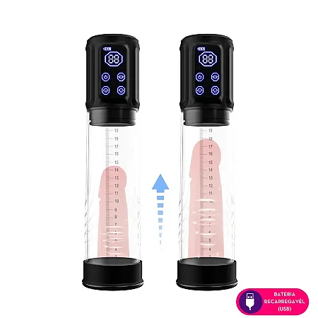 Bomba peniana elétrica automática recarregável