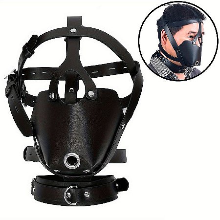 Danger Mask - Máscara com coleira
