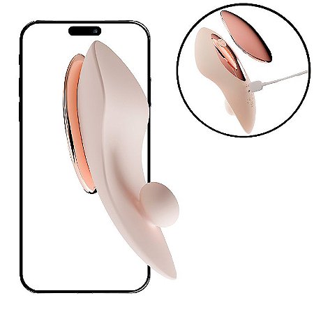 Galaku Winny - calcinha vibratória recarregável controle por aplicativo