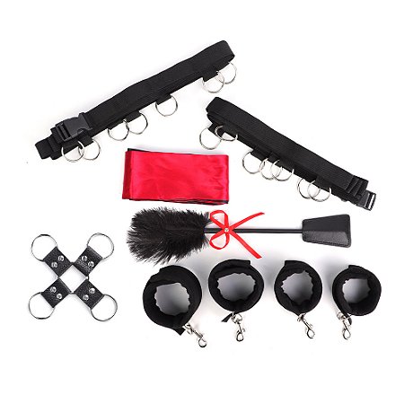 Kit de Bondage para Cama com 7 Peças