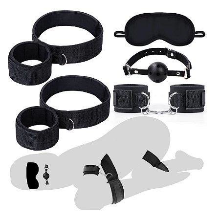 Kit Sado Bandage com 5 Peças