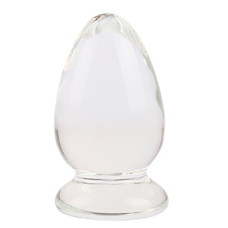 CHISA ICE-LOLLY CHUBBY WIDE - Plug Anal em Vidro com Formato Cônico