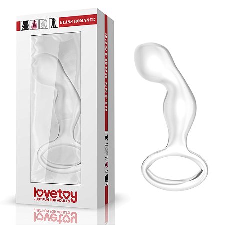 Lovetoy Glass Romance - Estimulador de Próstata de Vidro - 11,9cm
