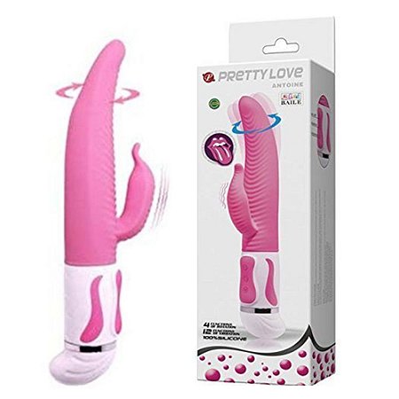 Pretty Love Antoine - vibrador rotativo simulador de lingua