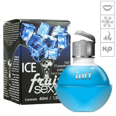 INTT FRUIT ICE - GEL PARA SEXO ORAL COMESTÍVEL COM FUNÇÃO DE REFRESCAR