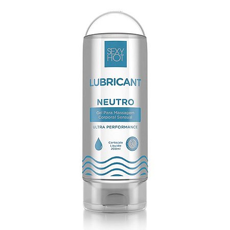 SEXY HOT LUBRICANT - GEL LUBRIFICANTE ÍNTIMO NEUTRO À BASE D'ÁGUA - 200ML