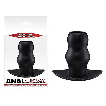 NANMA ANAL SUBWAY - PLUG ANAL VAZADO ALARGADOR ANAL - 7,5 X 4,4 CM