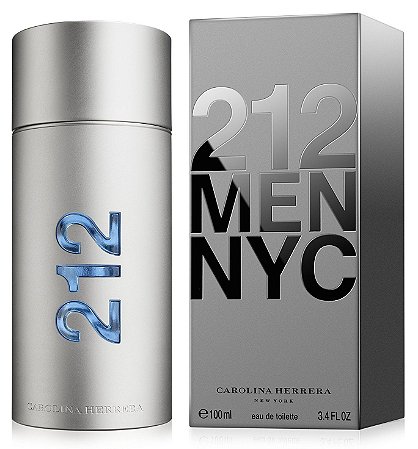 Carolina Herrera 212 Men Nyc Eau de Toilette Perfume Masculino - Bethel  Store | Perfumaria & Games