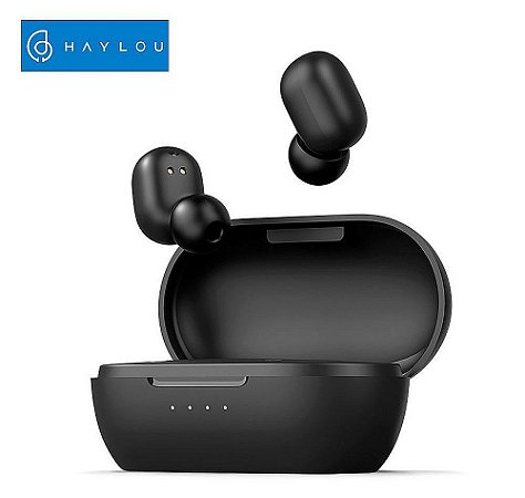 Fone de ouvido Bluetooth Haylou GT1 Pro Preto
