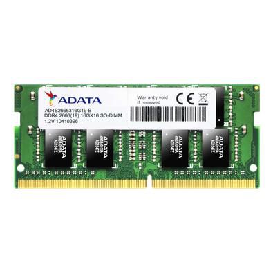 Memória para notebook 8GB DDR4 2666MHZ Adata AD4S26668G19-SGN