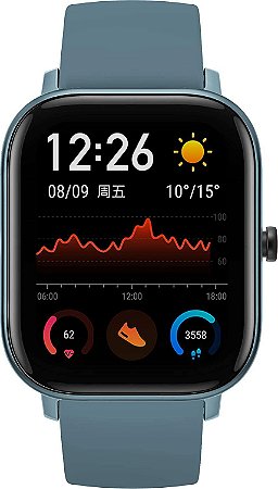Smartwatch Xiaomi Amazfit GTS A1914 Azul Versão Global