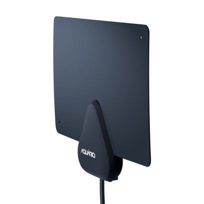 Antena Interna Digital  Dtv-200 Flat - 4 Em 1 Vhf Uhf Fm Hdtv - Aquário