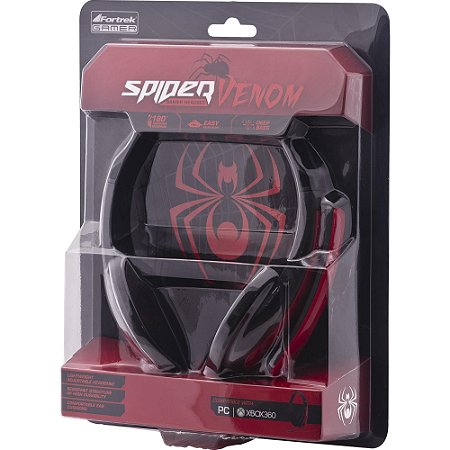 Fone De Ouvido Headset Spider Venom Shs701 - Fortrek