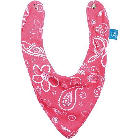 Babador Bandana Flores Multikids Baby - BB221