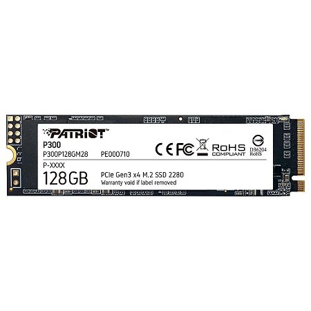 Hd SSD 128gb M.2 Nvme 2280 Patriot P300P128GM28