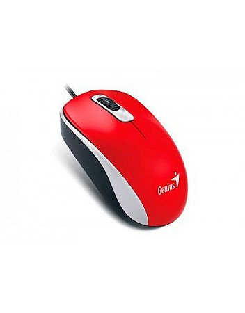 Mouse Genius DX-110 USB Vermelho