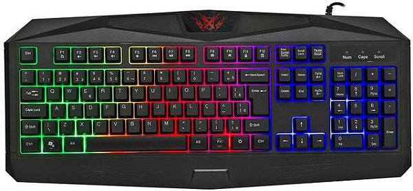 TECLADO GAMER LED KNUP KP-2036