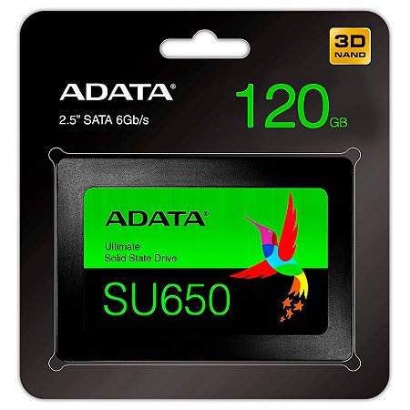 Hd SSD 120gb Sata 3 Adata SU650 -  ASU650SS-120GT-R