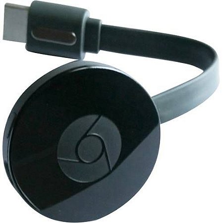 Chromecast 2 Google Wi Fi /HDMI - Preto