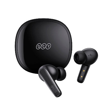 Fone de ouvido Bluetooth QCY T13X TWS - Preto