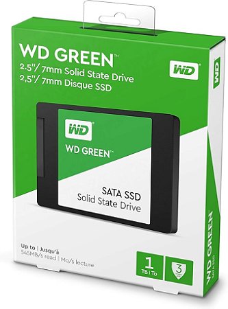 HD SSD Western Digital Green 1TB  2.5" WDS100T3G0A