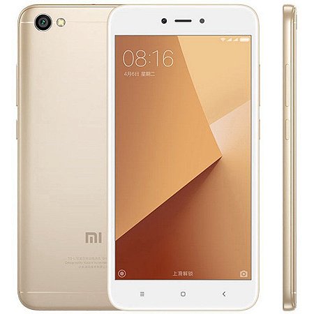 Smartphone Xiaomi Redmi Note 5A Dourado 16gb 2gb Ram