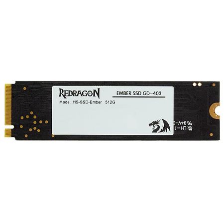 Hd SSD 512gb M.2 Nvme 2280 Redragon Ember GD-407