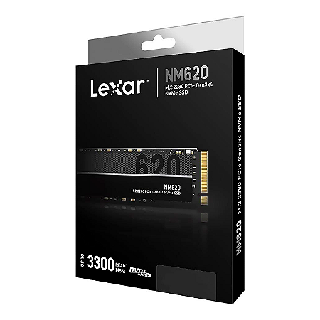 Hd SSD 256gb M.2 Nvme 2280 Lexar (LNM620X256G-RNNNU)